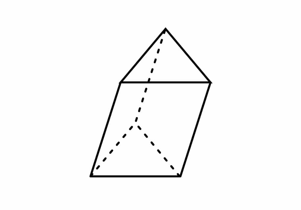 Prisma triangular oblicuo