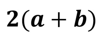 Fórmula del perímetro de un rectángulo